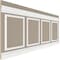 Ekena Millwork Wainscot Paneling Kit, Urethane, 94-1/2 in L, Factory Primed WPKUSQ031P040 - alternate 3